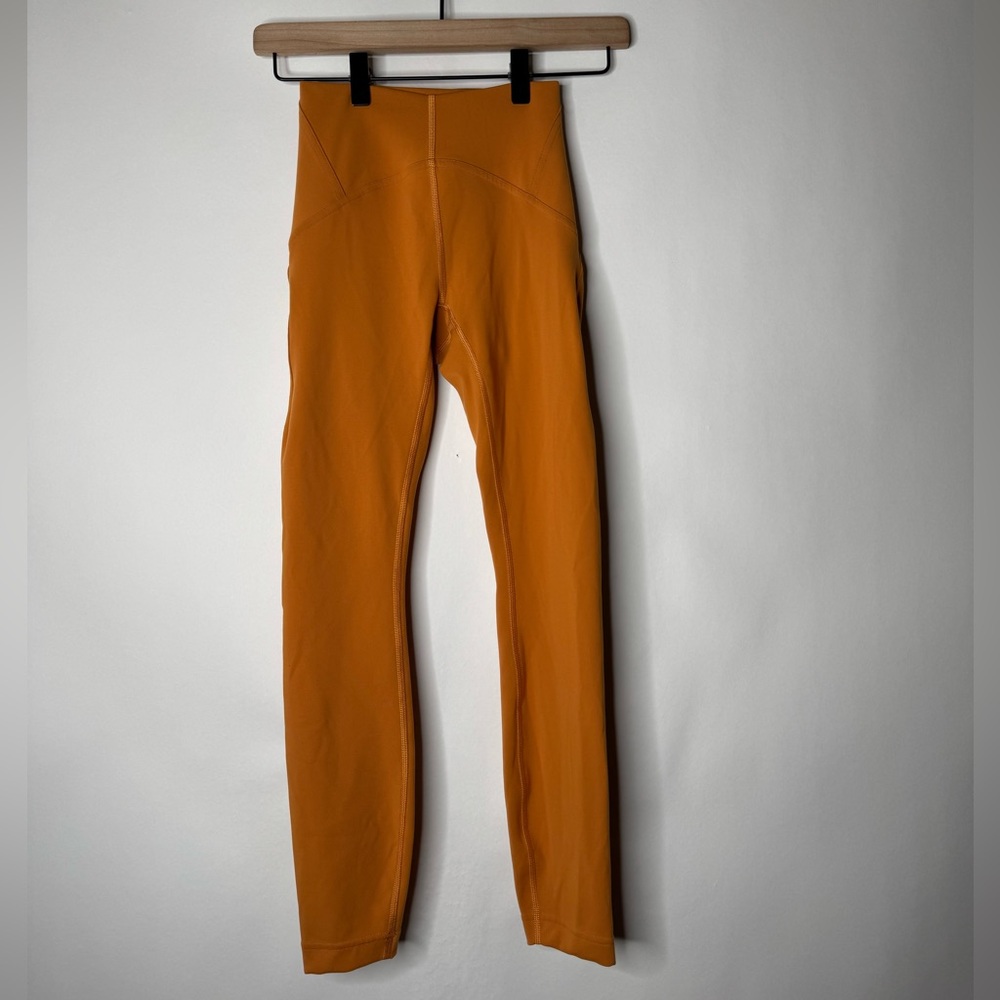Lululemon Instill High-Rise Tight 25" Butternut Brown size 0 - Picture 4 of 11